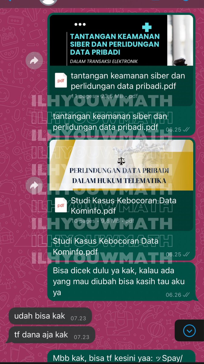 ilhyouwmath's tweet photo. | testi joki tugas by @ilhyouwmath 100% real 

〔175〕 Inti atom &amp; Radioaktivitas
〔176〕 PPT dari makalah
〔177〕 PPT dari Makalah https://t.co/hFExI38E8l