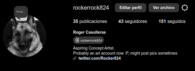 Rocker824's tweet photo. I won't do any promises that I'll be active on these, but y'all are welcome to follow :D https://t.co/HpyIcOFP0P