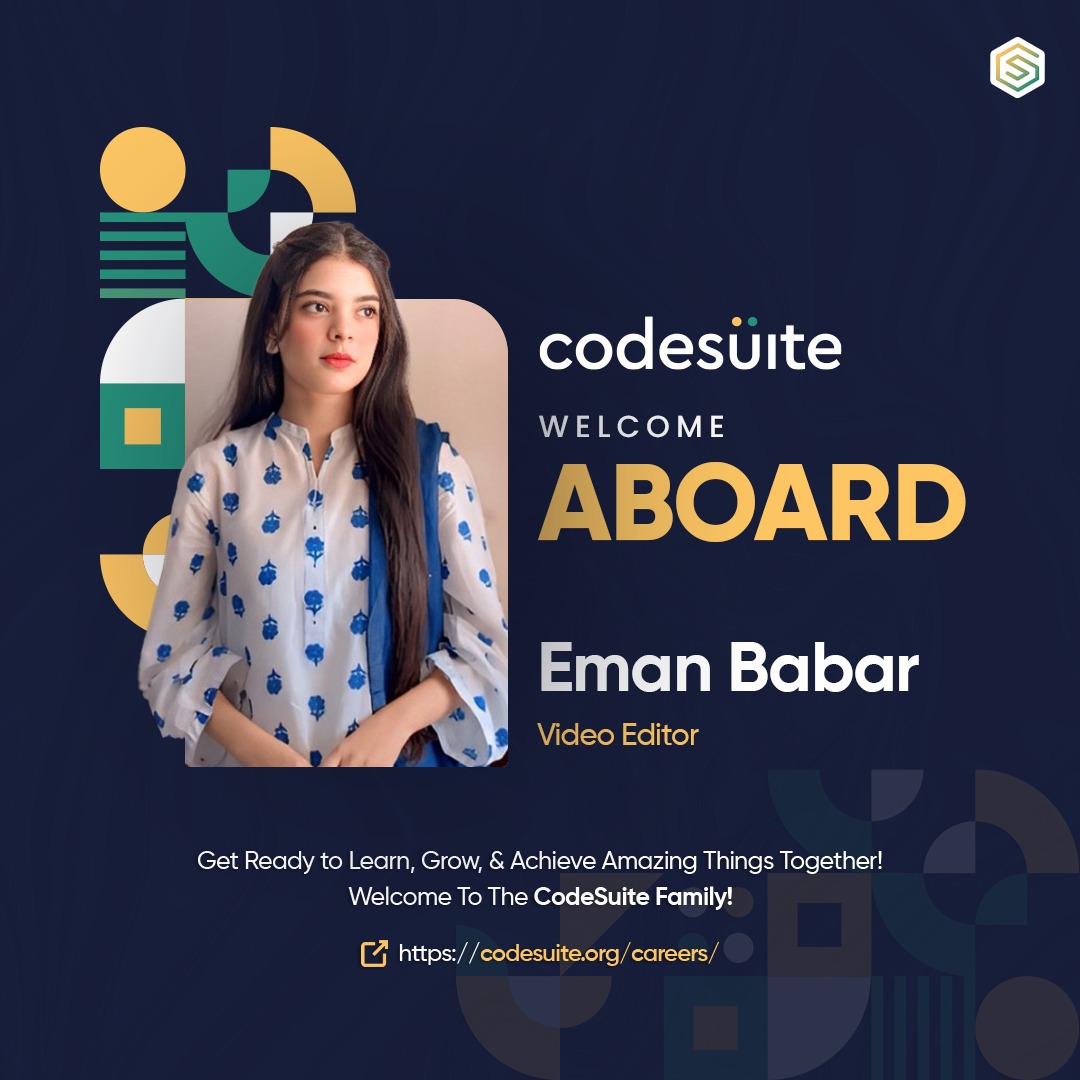 code_suite's tweet image. Congratulations & Welcome to the Codesuite Family! 💐
Empowering moments, innovative solutions.
Join us on the journey to success!
codesuite.org
#codesuite #newhiring #welcomeonboard #newteam #2024 #softwaredeveloper #innovation #teamwork