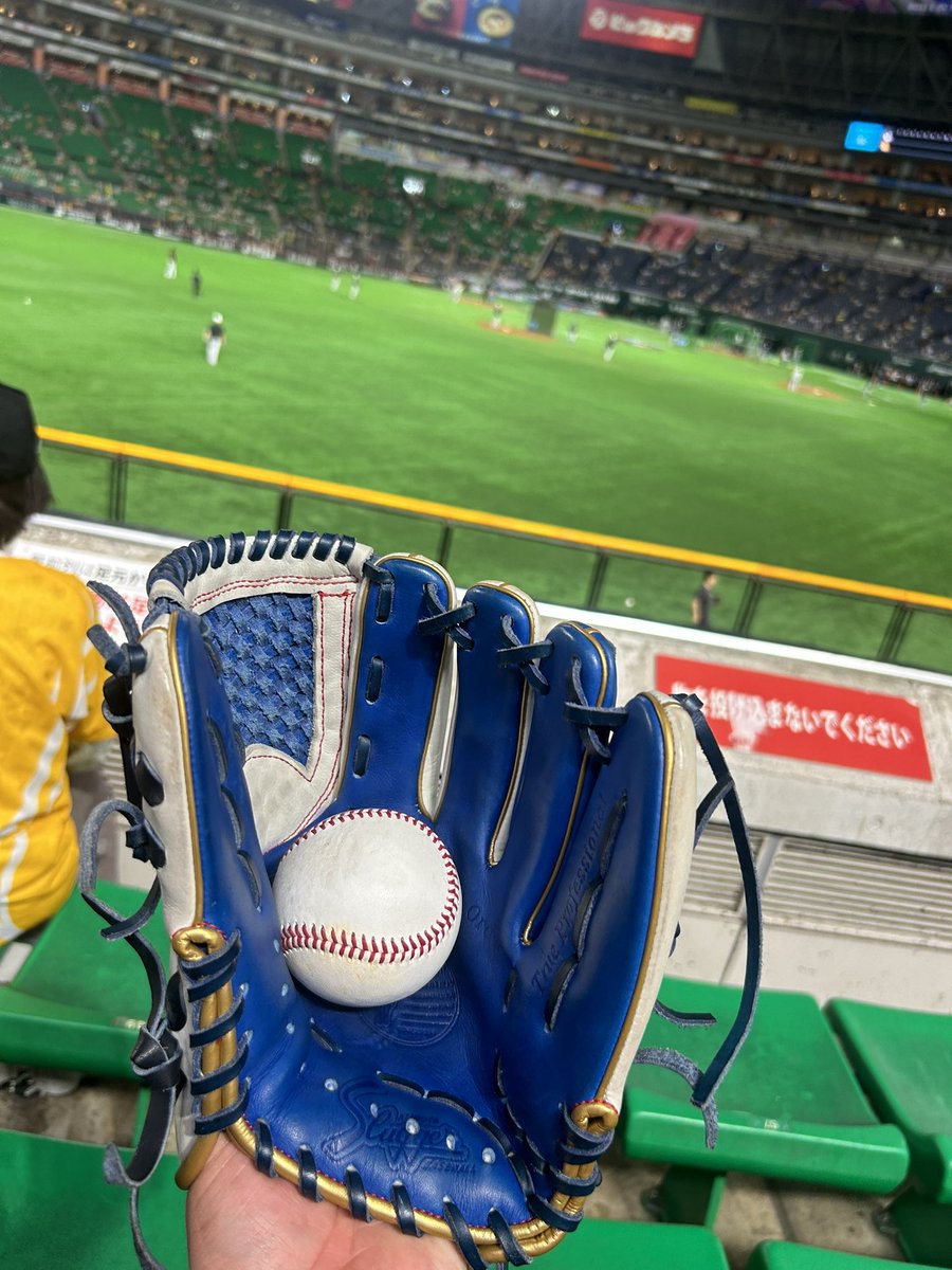 sakusakumeume_f's tweet photo. 郡司のHRキャッチした！(試合前練習)
#lovefighters https://t.co/lEOe9MrxkN