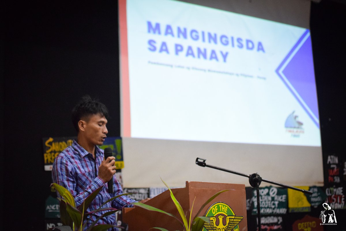 angmangingisda's tweet photo. At this point, Melbert Balbon of PAMALAKAYA Panay will present a situationer of the fisheries sector in Panay.
#BUGTAW
#PeasantMonth2024 https://t.co/qutaqMScub