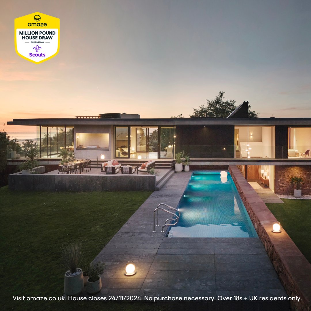 scouts's tweet image. We're excited to announce we’ve been selected by @OmazeUK to be their charity partner for their Wirral House Draw!   

With every entry, you’ll be in with the chance to win this stylish house but your entry contributes so much more! Here's how... 🧵