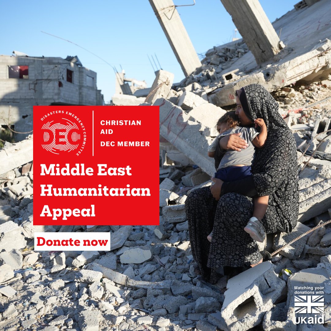 We’ve launched an appeal with <a href="/decappeal/">DEC</a> for the people in the Middle East fighting for their survival.
 
As the daily occurrence of air strikes &amp; ground invasions continues, Gaza &amp; Lebanon has seen over 2 million people displaced.

Donate now 👉 caid.org.uk/BEG
