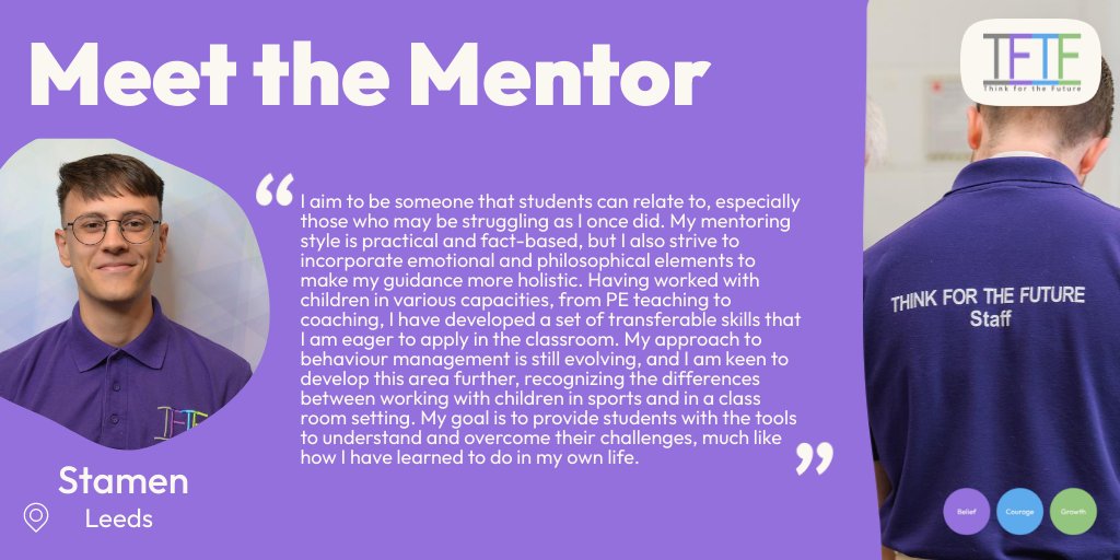 📢 Meet the Mentor 📢 Stamen is excited to be working with students at Lawnswood School 🟣

<a href="/lawnswoodschool/">Lawnswood School</a>