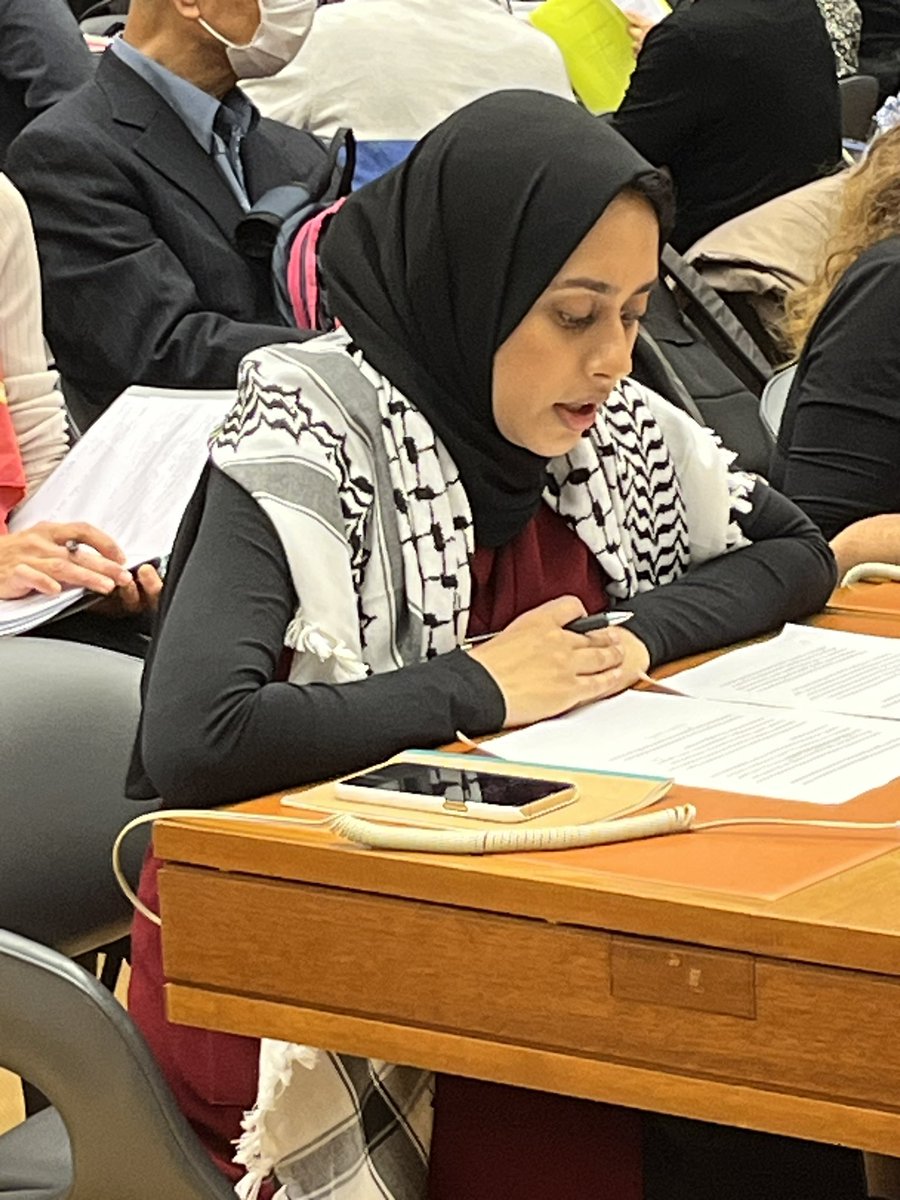 IHRP (IHRP.bsky.social) (@ihrp_uoft) on Twitter photo It’s been quite a trip to Geneva! Very happy that the UN #CEDAW Cttee is considering our report on Canadian complicity in violations of women’s rights in Gaza. Extra proud of our student Aysha Khan giving her first presentation at the UN! Thx 2 our partners at <a href="/UChicagoLaw/">UChicago Law School</a> GHRC. It’s been quite a trip to Geneva! Very happy that the UN #CEDAW Cttee is considering our report on Canadian complicity in violations of women’s rights in Gaza. Extra proud of our student Aysha Khan giving her first presentation at the UN! Thx 2 our partners at <a href="/UChicagoLaw/">UChicago Law School</a> GHRC.
