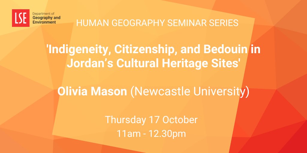 LSE Geography & Environment (@lsegeography) on Twitter photo 📣 Delighted to welcome <a href="/olivia_r_mason/">Olivia Mason 🍉</a> to the Human Geography Seminar Series today!
This seminar is open to all.
<a href="/azeiderman/">Austin Zeiderman</a>
🔴 zurl.co/VALr 📣 Delighted to welcome <a href="/olivia_r_mason/">Olivia Mason 🍉</a> to the Human Geography Seminar Series today!
This seminar is open to all.
<a href="/azeiderman/">Austin Zeiderman</a>
🔴 zurl.co/VALr