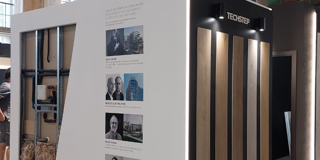 ZennioSpain's tweet photo. #Zennio apoya el stand de #Grato en @expo_construye con una de sus punteras #PantallasTactiles. 

Como siempre, es un placer trabajar con #Grato.

#ZennioEverywhere
https://t.co/zg2lgOSVXm

#ZennioSpain #KNX #domotica #automatizacion #expoconstruye #contruccion #tech https://t.co/4k2SvTO6b6