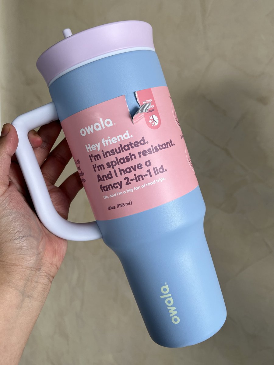 seoularsell's tweet photo. Owala 40oz พร้อมส่ง สีใหม่น่ารักมากๆ
ตำหนิที่ก้นแก้วกับมีรอยเล็กน้อยค่ะ
ไม่มีผลต่อการใช้งาน
2290 รวมส่ง ปกติ 2890 ค่ะ https://t.co/L24BEC7e75