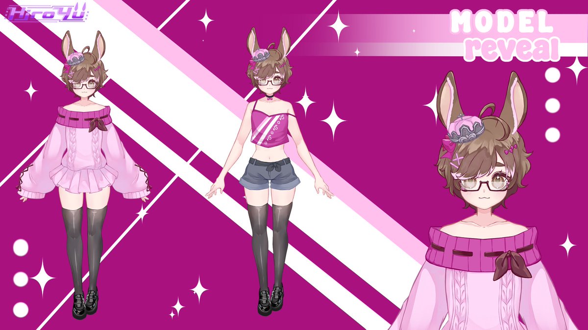 Hiro_Yu_VT's tweet image. 🐰 Here he is!

Thank you to everyone that interacted with this post I am so happy to finally show off this model I love him so much 🥰

#ENVTuber | #VtuberDebut | #ModelReveal