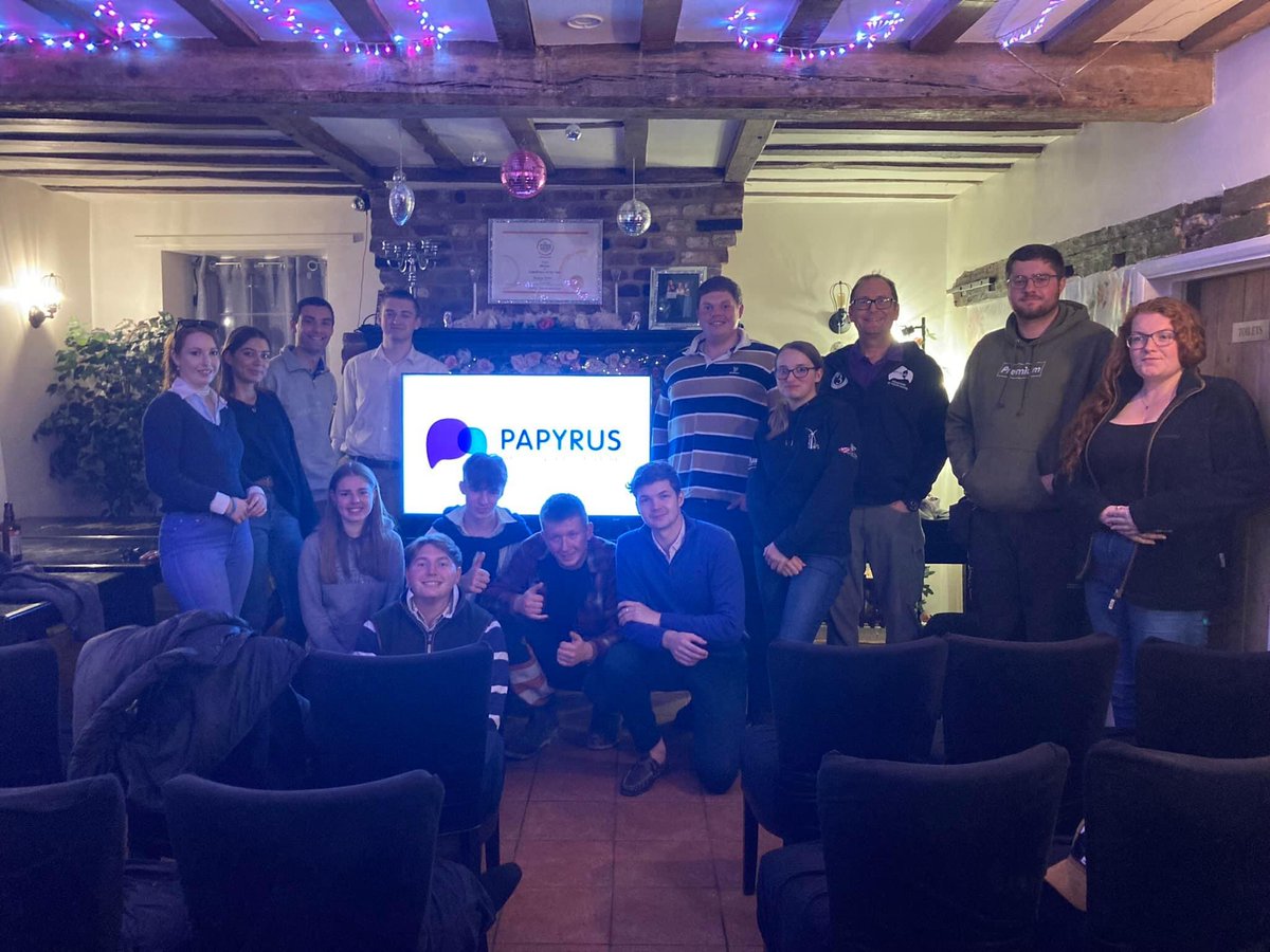 Another group of brilliant young people supporting <a href="/PAPYRUS_Charity/">PAPYRUS</a> 
Last night Tim spoke at a meeting of Swaffham Young Farmers who are making PAPYRUS their charity of the year. They already have plenty of ideas including their annual ball and tractor run.
Good luck to them all.