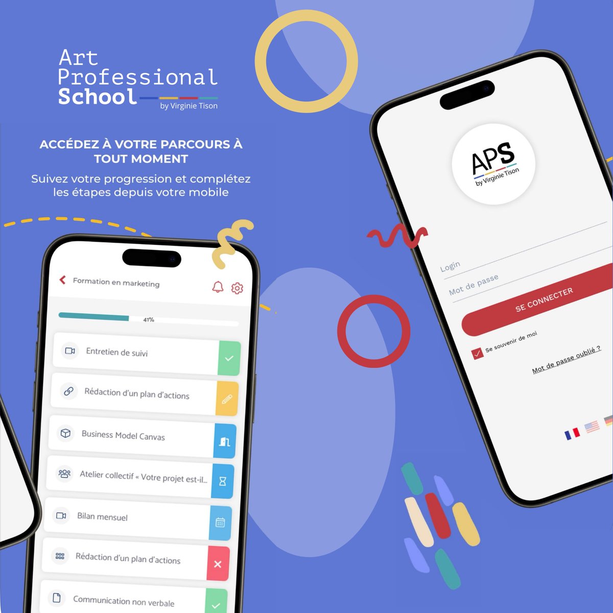 [ #ArtProfessionalSchool #Application ] ⚡️
•
📲 Art Professional School lance sa nouvelle application dédiée à l'accompagnement personnalisé ! ✨
•
Disponible dès maintenant sur Android et iOS. Téléchargez-la et rejoignez notre communauté de talents : …rginietison.artprofessionalschool.com !