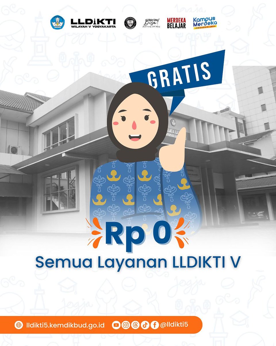 Kami hadir untuk memudahkan layanan pendidikan tinggi baik bagi mahasiswa, dosen, tenaga kependidikan, dan perguruan tinggi. Yuk, manfaatkan layanan kami dengan nyaman dan cepat! ✅
