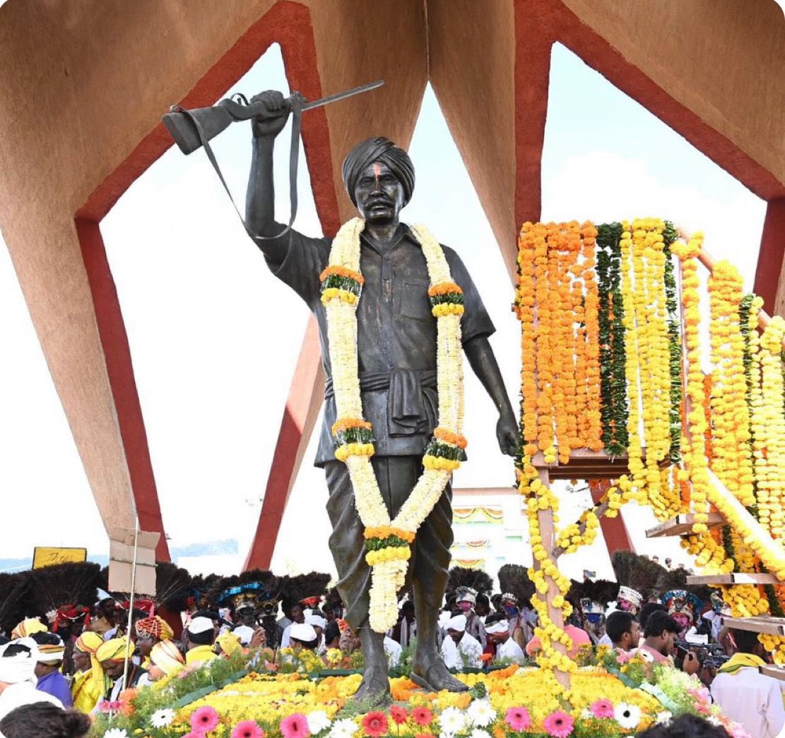 Marri Janardhan Reddy (@brsmjr) on Twitter photo ఆదివాసీ ఆత్మగౌరవ ప్రతీక, స్వయంపాలన, అస్తిత్వ ఉద్యమాల వేగుచుక్క శ్రీ కుమ్రం భీమ్ వర్ధంతి సందర్భంగా ఆ మహనీయునికి ఘన నివాళులు అర్పిస్తున్నాము. ఆదివాసీ ఆత్మగౌరవ ప్రతీక, స్వయంపాలన, అస్తిత్వ ఉద్యమాల వేగుచుక్క శ్రీ కుమ్రం భీమ్ వర్ధంతి సందర్భంగా ఆ మహనీయునికి ఘన నివాళులు అర్పిస్తున్నాము.