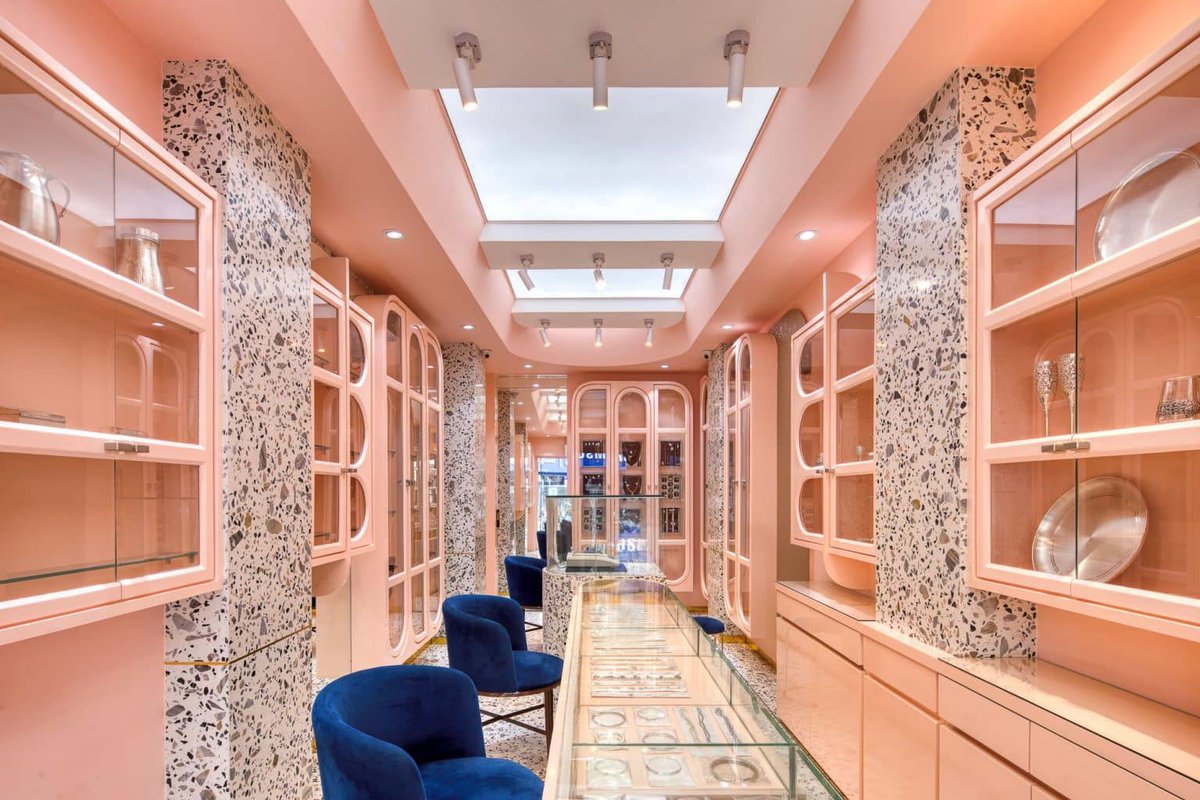 commdesignitp's tweet image. Pink Curves by Studio23.Eight X Project 1505: A boutique gem of silverware and jewellery in Bhilwara✨

Read More - commercialdesignindia.com/projects/pink-…

#jewellerystrore #jewellerydesigns #storedesign #retailstore #retailstoredesign #retailproblems #retailstrategy #commercialdesignitp