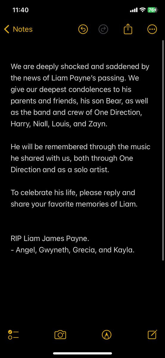 XYRS1D's tweet photo. RIP Liam James Payne. https://t.co/zGr6RmCRDP