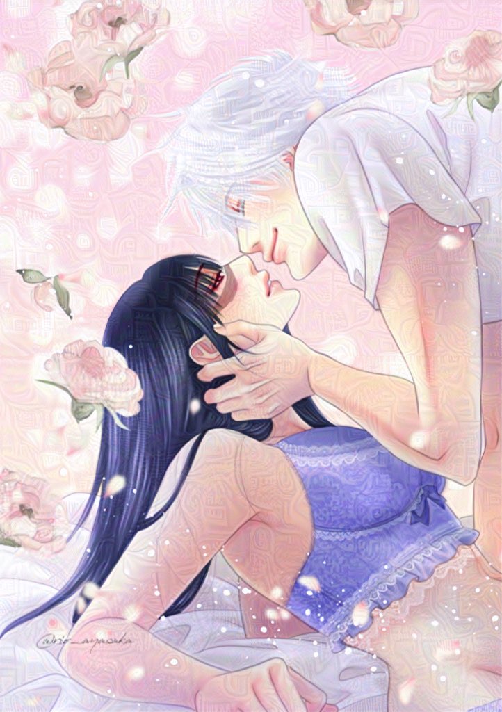 「左が元イラスト。右はemamoriで保護加工したもの。このぐにゃぐにゃが絵にかか」|綾坂璃緒(雛希ゆた)のイラスト