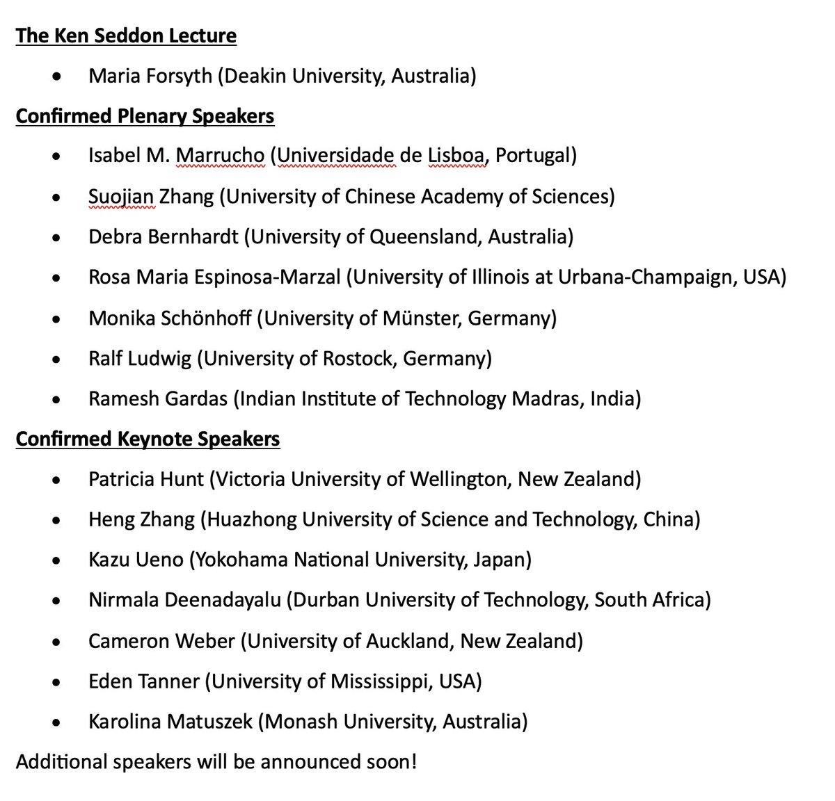 Coil10Perth's tweet image. Exciting developments for COIL-10 in Perth, Australia. 

See the details below for the topics, invited Plenary and Keynote speakers, information about Perth and the local organising committee.

Don&apos;t miss this exciting conference to discuss all things Ionic Liquids! Nov 2025.