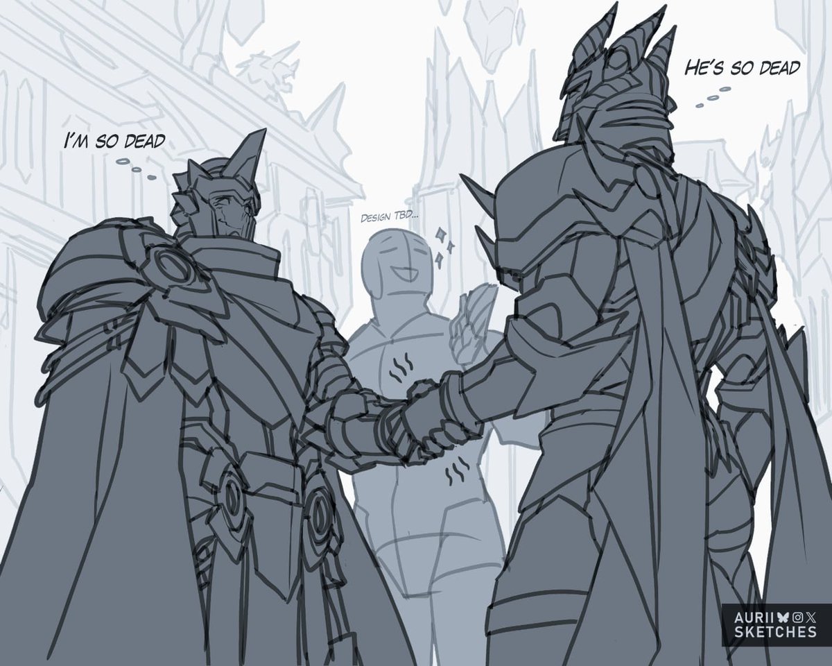 auriisketches's tweet image. Just a lil something for fun between pistikritti and i with our chars in one of the scenes she wrote up!

#art #sketch #robotoc