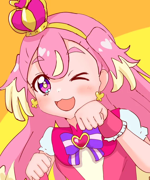 キュアワンダフル描いてみました!#わんぷり 
