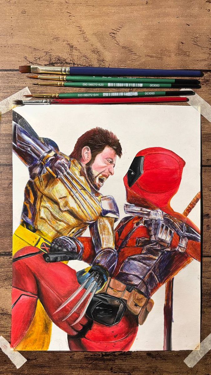 KerrinWinona's tweet image. An art collab with my friend ArtYatra on YouTube 💯💯
youtube.com/shorts/NH8va4Z…
Here is the drawing process