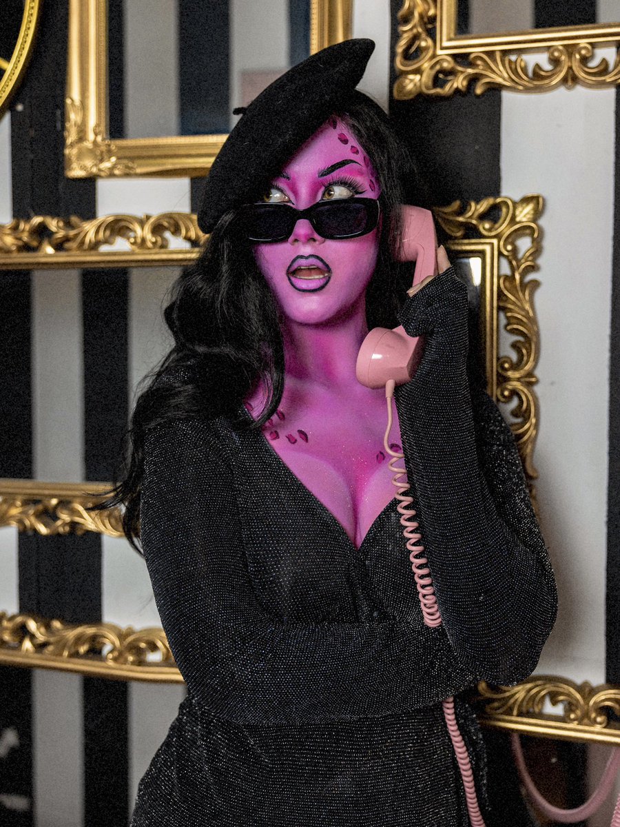 pixieecheverry's tweet photo. Makeup by me 🩷🐆📵 

Yo nunca me hago viral pero bueno sigo posteando por si algún día logro ser famosa.. 🥹🥰 https://t.co/M9XUyVl46b