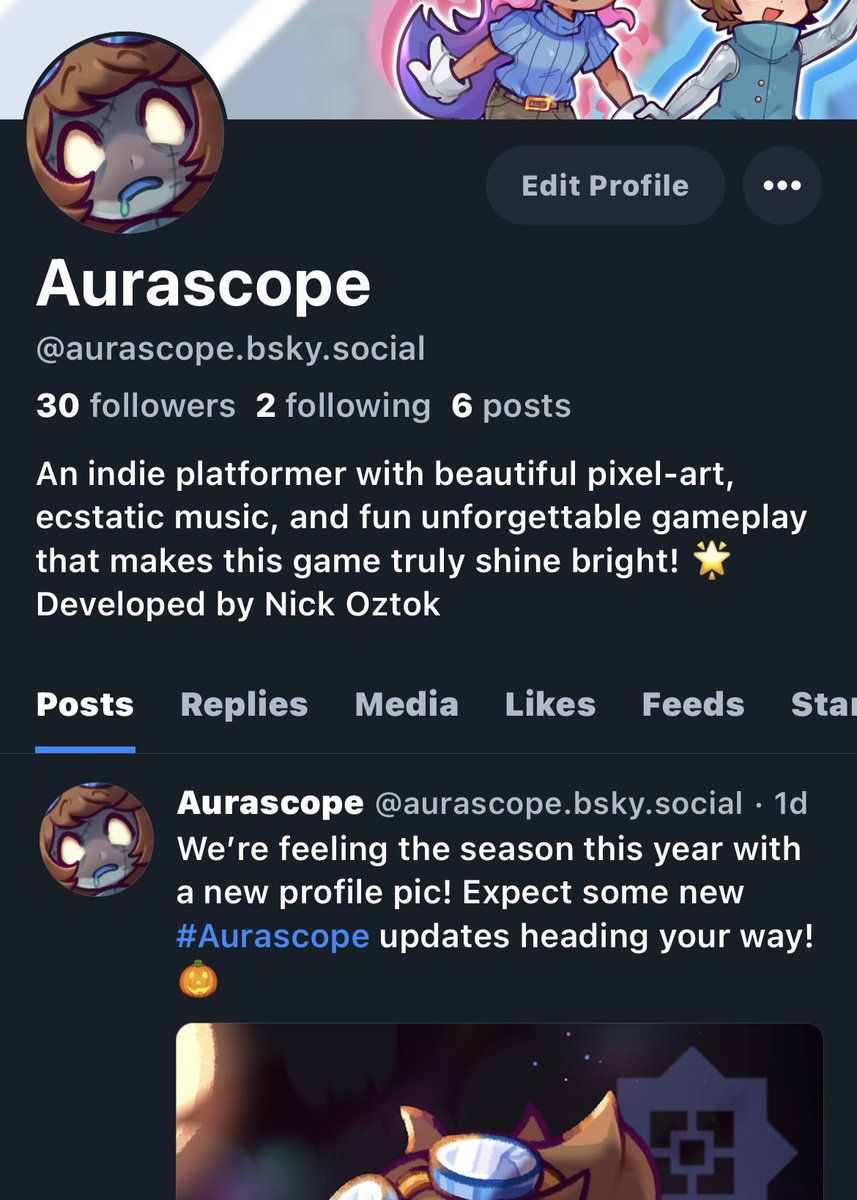 AurascopeGame's tweet photo. We’re also here btw https://t.co/bShXP3vGEm