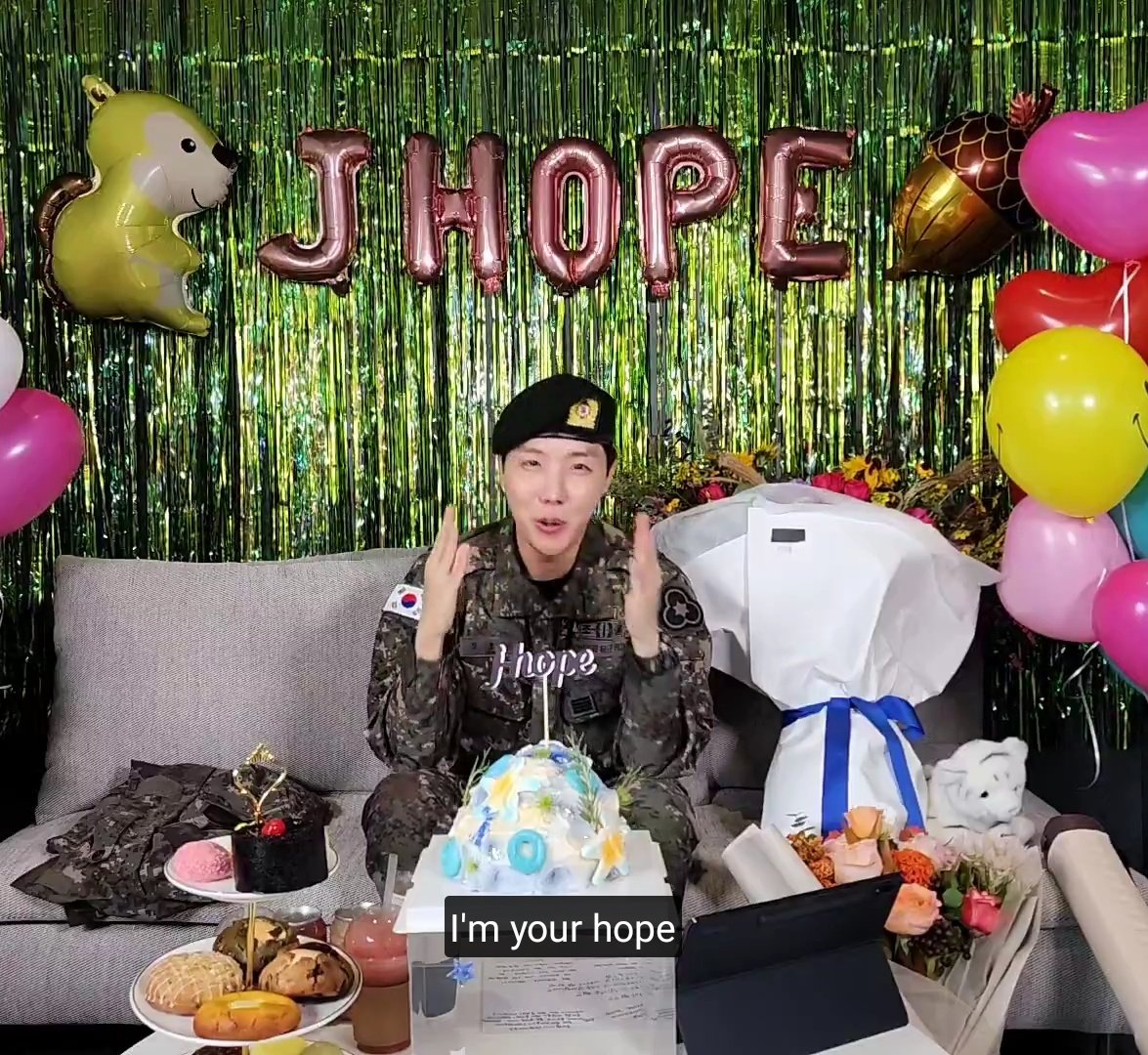 KAETHOStv's tweet photo. He is our Hope. @BTS_twt #JHOPE #JHOPEisback #LoveYouHobi #WelcomeBackHobi #WelcomeHomeJHope #WelcomebackSunshine #OurHope #OurSunshine https://t.co/4xcs8gD63K