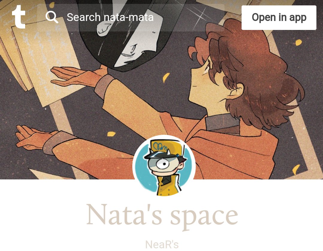 D_NeaRs's tweet image. Mostly update on Tumblr