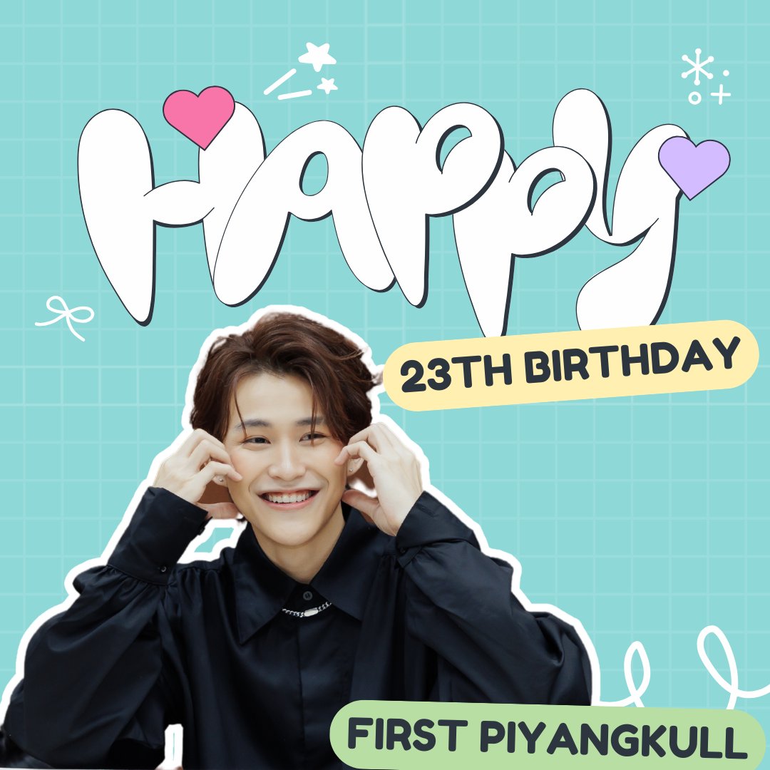 FandomMobileApp's tweet photo. 🎂 สุขสันต์วันเกิดน้องเฟิร์ส @piyangkull 
แฟนดอมขอให้น้องมีความสุข ,สุขภาพแข็งแรง
รายล้อมไปด้วยความรักดี ๆ จากทุกๆคนนะคะ 💖

#First23BirthDay
#firstpiyangkull https://t.co/I8i04CzcTy