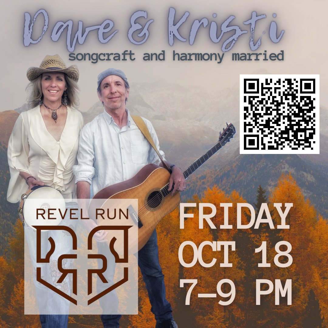 daveboutette's tweet photo. This one's at a new venue for us between Dexter and Chelsea. See you there for good times and fine song. @RevelRun @kristikicks @DexterMIChamber @MichiganMusic @PureMichigan https://t.co/MmYZ46tzOd