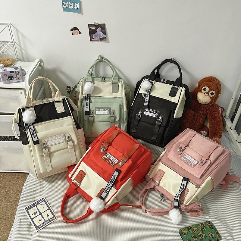 Twelvestrawbrry's tweet image. 🏷️Fashion Women&apos;s Backpack Contrast Color Trend Nylon School Bag

Dito siya nabibili 👇👇👇
🛒invl.io/cllsxej
🛒s.shopee.ph/7Kf237wlnk
🛒goeco.asia/JPJIGMgs

#backpack #studentbackpack #bags #bagsforwomen #studentbags #schoolbag