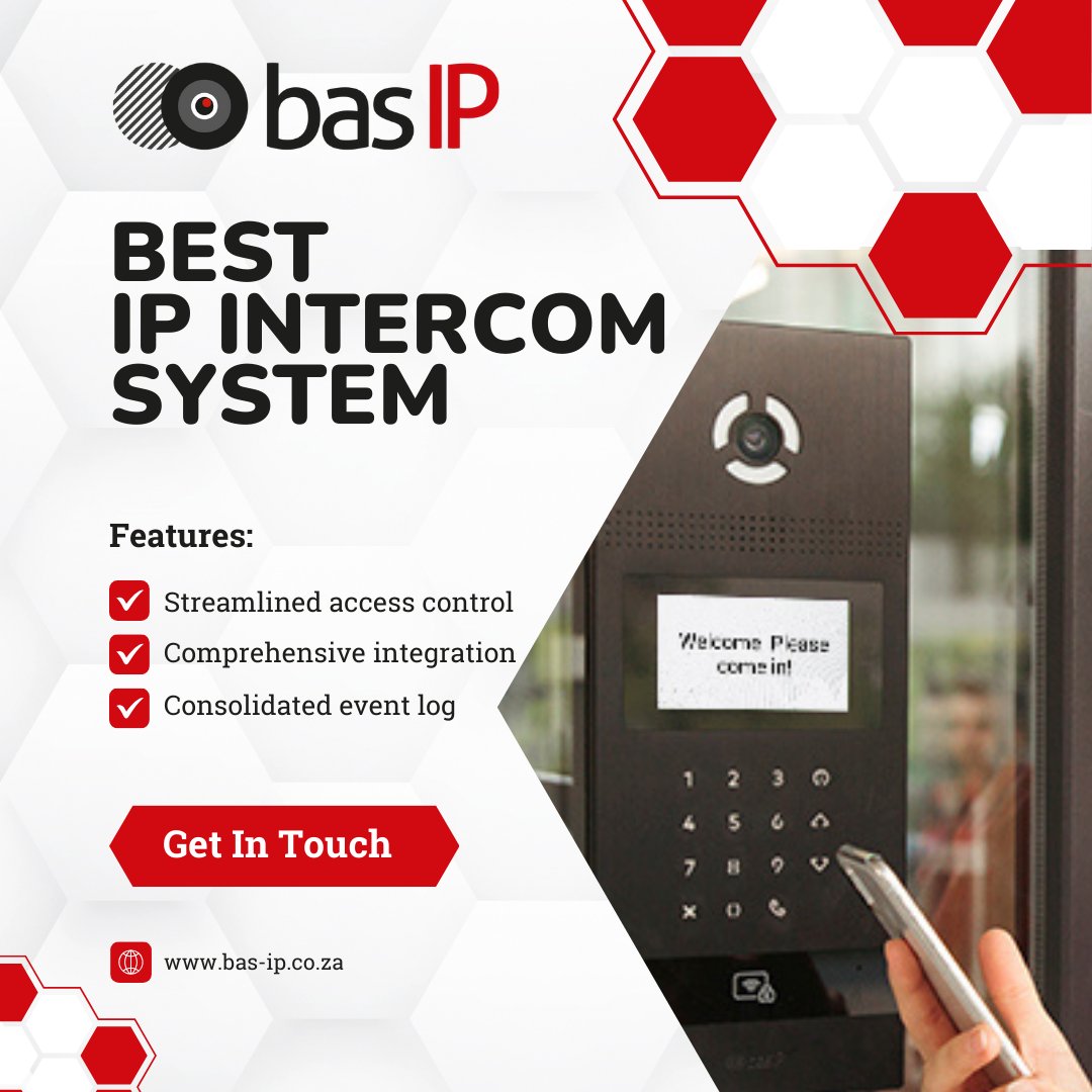 Our cutting-edge technology ensures seamless communication and unparalleled security for your home or business. With our system, you can enjoy crystal-clear video calls, secure door access, and more. Book a Discovery Call with our sales team to learn more 📞 

#BASIP