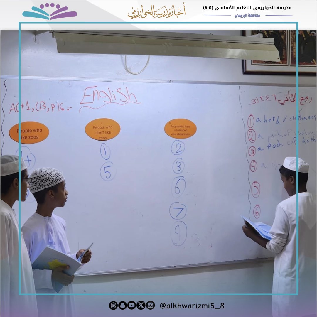 edugovbur7106's tweet photo. في خطوة إبداعية لتفعيل استراتيجية "المعلم الصغير"، تألق الطالبان محمد المربوعي وأمير عرفة بتقديم حصة نموذجية مميزة لأقرانهم، تحت إشراف الأستاذ حامد الريسي، حيث تميزت بالتفاعل المثمر وتبادل المعرفة بأسلوب مبتكر.

#تعلم_مستدام 
#مدرسة_الخوارزمي
#محافظة_البريمي
#البريمي https://t.co/0g0dDUiHtp