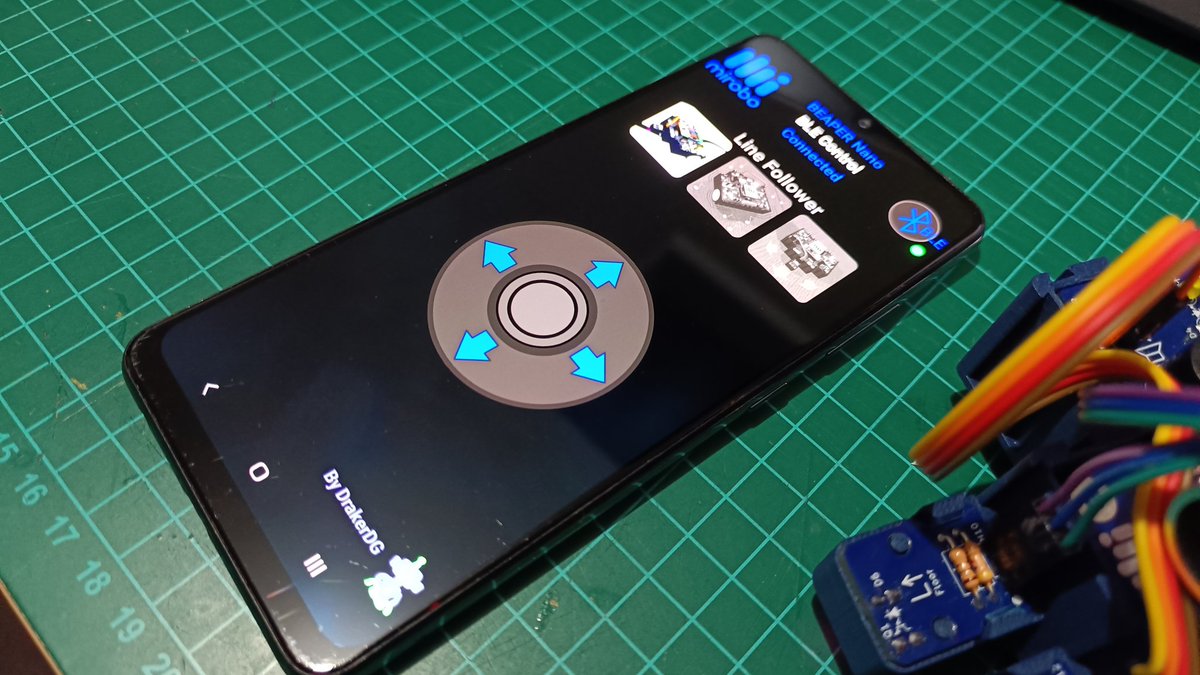 draker_dg's tweet photo. Understanding a little about BLE, services and characteristics. This is a Beta app made in @MITAppInventor. I'm making a controller in C (WIP) for the @mirobotech's BEAPER Nano robot. To be continued...
#robotics #mirobo #arduino #nano #esp32 #BluetoothLE #MITappInventor https://t.co/ha2RuI3AmZ