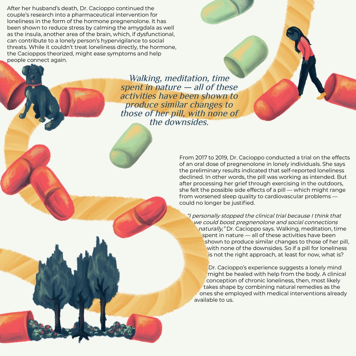 open_window_'s tweet image. Congratulations to Mia van der Merwe
Craft Certificate - Winner
Project Title: If Loneliness Is An Epidemic, How Do We Treat It?
Category: Student – Print &amp;amp; Design Crafts – Illustration
Lecturer: Maggie De Vos
Editorial Illustration
instagram.com/gottacre8more/
#Loeries2024