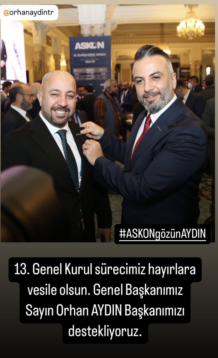 #ASKONgözünAYDIN 

<a href="/orhanaydin/">Orhan AYDIN</a>