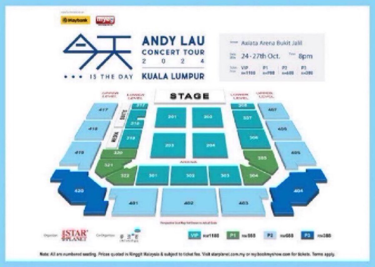 TangZhongw's tweet photo. Wts 
ANDY LAU CONCERT TOUR IN KUALA LUMPUR 

✨2X tickets
✨VIP - 201
✨Seated Together 
https://t.co/DR25FTm0E7

Accepting DMs. Contact me if interested📨
#ANDYLAU #ANDYLAUinKL #TODAYISTHEDAY #刘德华 #ANDYLAUinMY https://t.co/3peh5QtZMu
