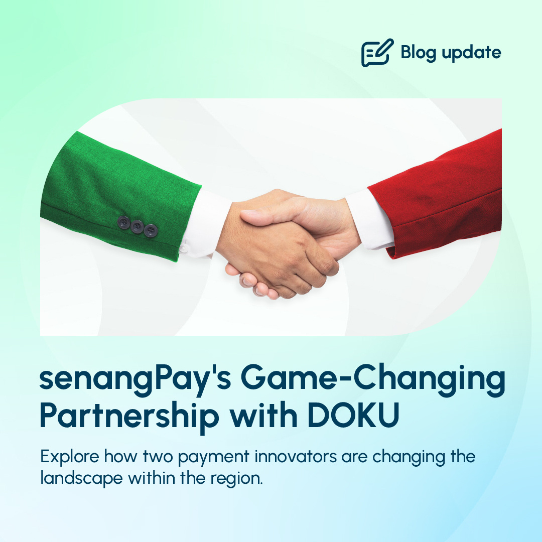 senangpay's tweet photo. To get ahead in today's ever-changing world, strong alliances are needed. Discover how senangPay and DOKU's continuing partnership is changing the payment landscape in the region in our latest blog today! #senangPay #DOKU #partnership #blog
https://t.co/O0vYOkyqGU https://t.co/iANzv40gQ1