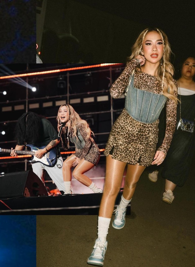 wolipop's tweet image. #FOTO Anya Geraldine dan BCL tampil stunning dengan dress leopard saat manggung! 🐆✨ 

Keduanya benar-benar memukau. Menurut Wolifriends gimana? 👀Komen di bawah ya!😉👇🏻

Foto: Instagram

&amp;gt;&amp;gt; dtk.id/N3Eja9

#wolipop #StyleBattle #AnyaVsBCL