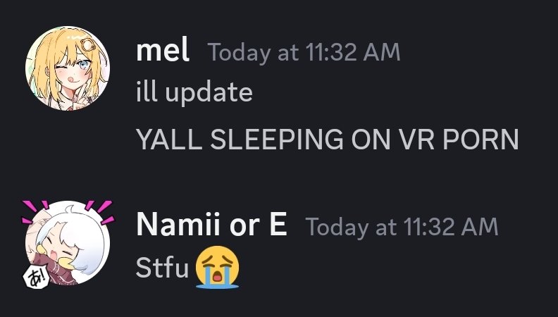 NamiMOREii's tweet photo. What vr does to a mf https://t.co/fyO8e80YHv