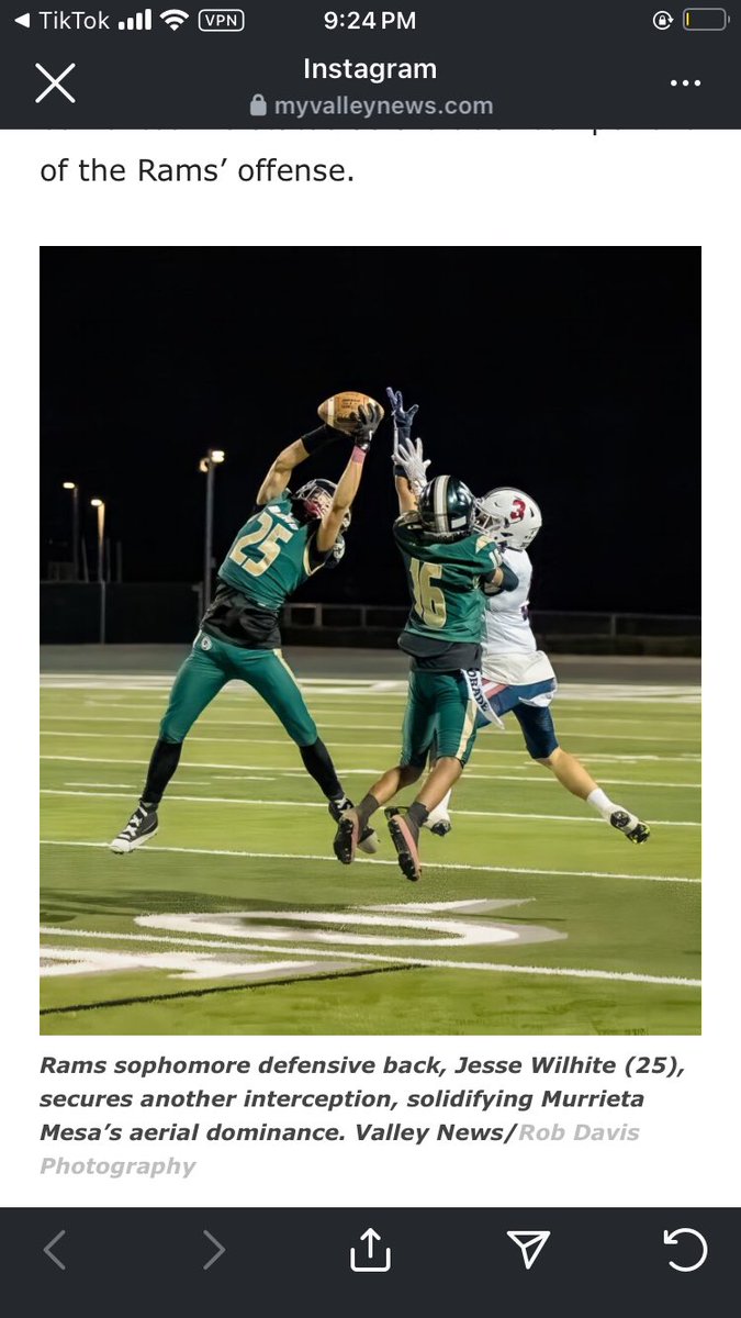 Thank you valley news for sharing the game I had against great oak