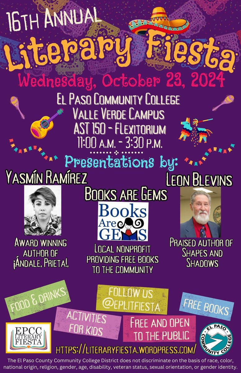 EPCC Literary Fiesta tweet media