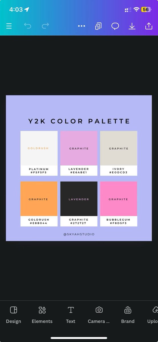 SkyahStudio's tweet image. Bringing back that nostalgic Y2K vibe with a bold and vibrant color palette! 💾✨ Ready to infuse your designs with some retro-futuristic energy?

#y2kdesign #colorpalette #retroinspo #graphicdesign #futuristicvibes #branding #designinspiration #agencylife #creativeprocess