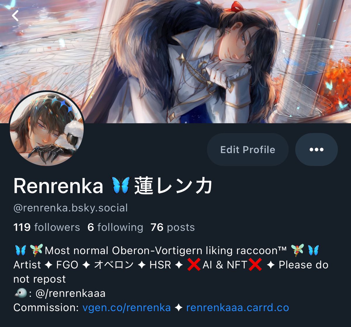 renrenkaaa's tweet photo. Oh. Well.

If anyone would like to find me on other socials please do so. I don’t think I will be posting my stuff here anymore including my OctOberon month stuff. I’m more talkative on these two and working on setting up a Patreon now so please go there instead. https://t.co/KkKKHkvZit