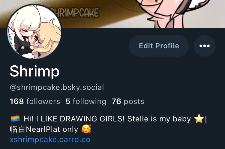 xshrimpcake's tweet photo. Maybe it's time I look into glazing everything I post here but friendly reminder I'm also on 🦋 https://t.co/a1EFCISx2O