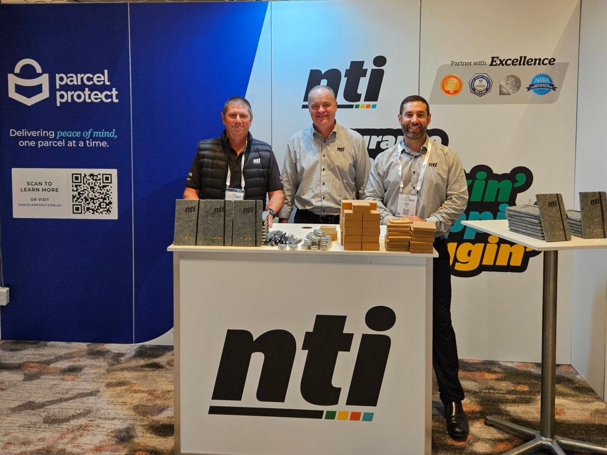 Thanks to Col Chapman, Sergio Sartor and Jay Hani for representing NTI at the Envest Conference this week! #InsuranceConference #InsuranceBrokers
