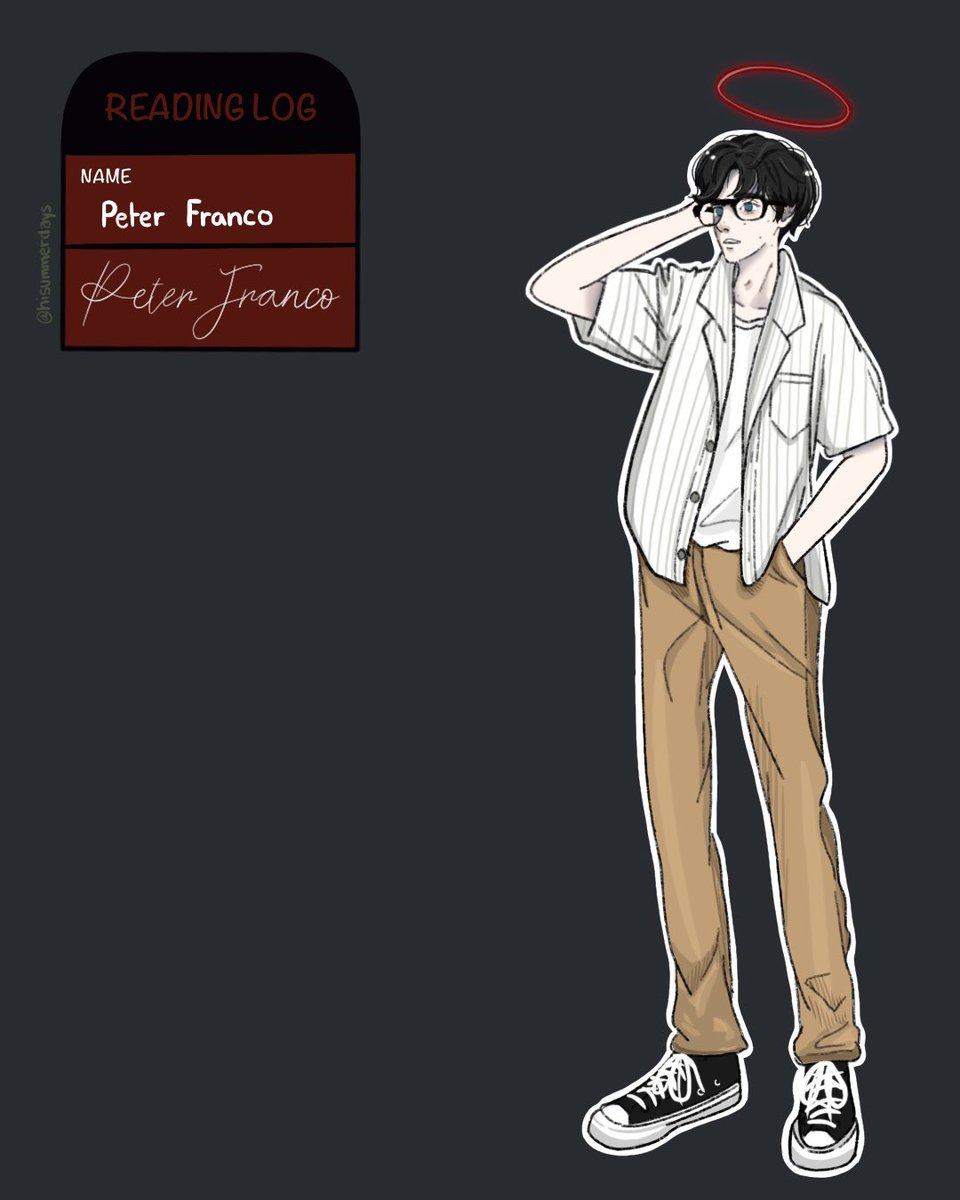 hisummerdays's tweet photo. Peter Franco. #evillibrarian 
+ I tried to emphasize on his blue eyes hence the reason I made his skin a little paler than the rest. 
#art #illustration #characterart #booktwt #webtoon https://t.co/NIsyjSBbWW