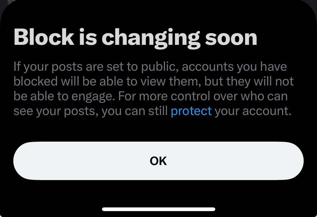 Time to leave this place. Come to Threads or Bluesky where blocking still works.