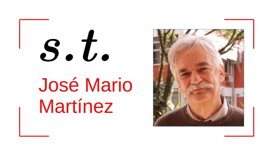 Subjectto_'s tweet image. Subject to: José Mario Martínez (Professor Emeritus, UNICAMP, Brazil), youtu.be/Qe4c8AIZULw, #orms #optimization #nonlinearprogramming @unicampoficial @IMECC_Unicamp