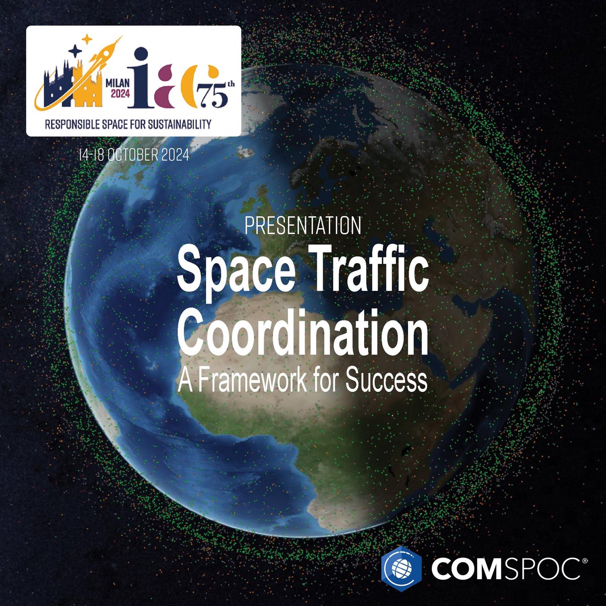 Happening today at <a href="/IAC2024/">IAC 2024</a>: a presentation on space traffic coordination (STC) by experts Dan Oltrogge, COMSPOC; Darren McKnight, <a href="/LeoLabs/">Leonardo Avella</a>; <a href="/mxvasile/">Massimiliano Vasile</a>, Aerospace Centre of Excellence,  <a href="/UniStrathclyde/">University of Strathclyde</a>; and @MattShouppe, <a href="/BoozAllen/">Booz Allen Hamilton</a>!

The paper highlights three key components